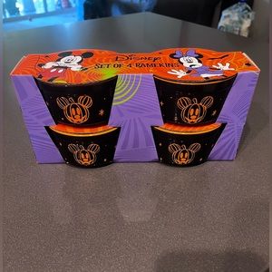 RARE! Set of 4 Halloween ramekins